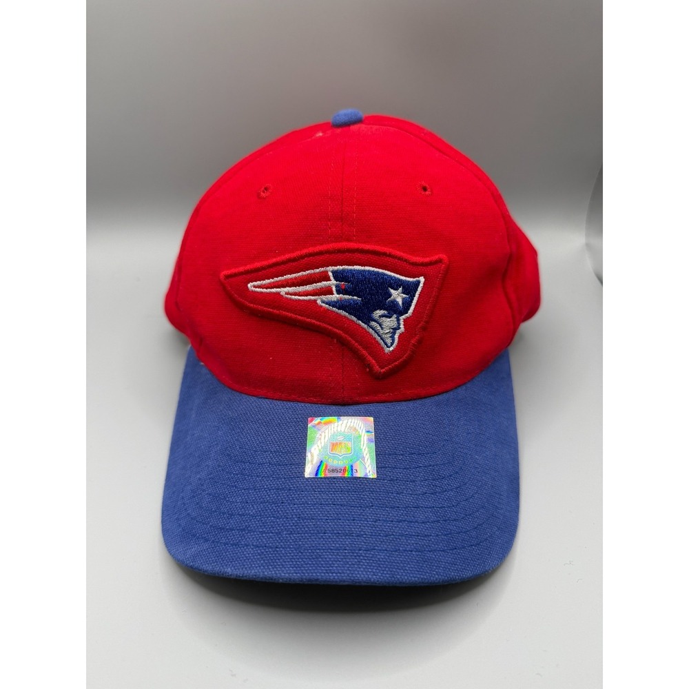 Vintage 90s New England Patriots Starter Pro Line Snapback Hat NFL Red Blue NEW